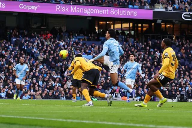 开云体育官方网站-【英超】马尔穆什闪击，塞梅尼奥贴地斩，曼城2-0狼队